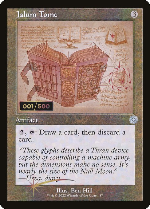 Jalum Tome (87z) [The Brothers' War Retro Artifacts]