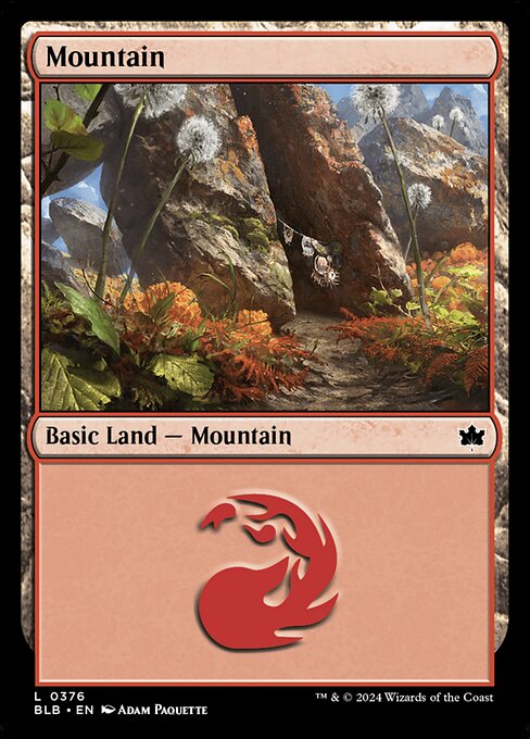 Mountain (376) [Bloomburrow]