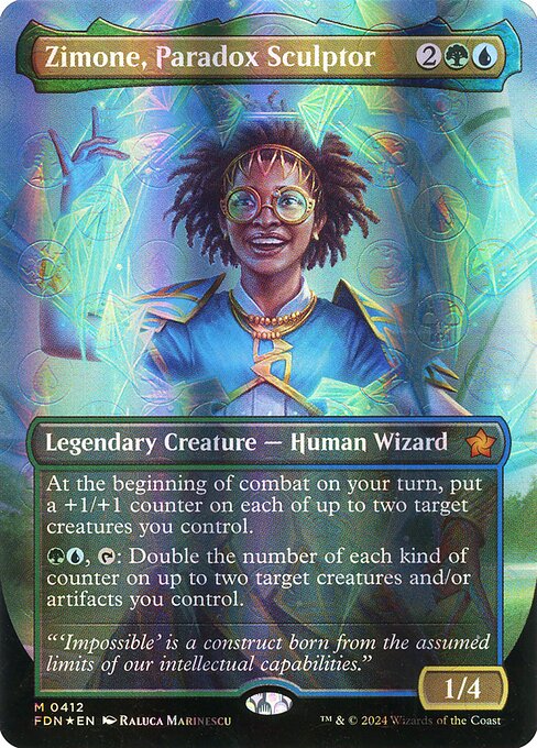 Zimone, Paradox Sculptor (412) [Foundations]