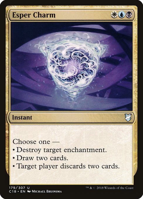 Esper Charm (179) [Commander 2018]