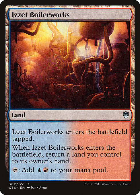 Izzet Boilerworks (302) [Commander 2016]