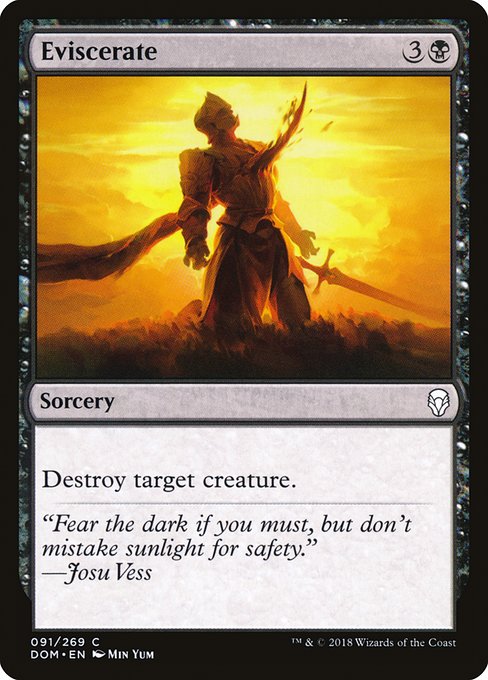Eviscerate (91) [Dominaria]