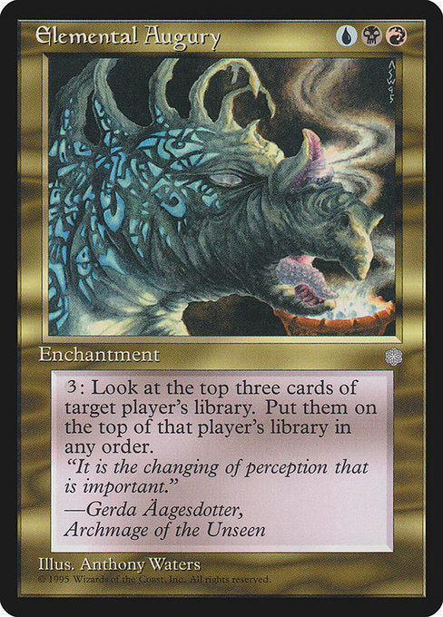 Elemental Augury (286) [Ice Age]