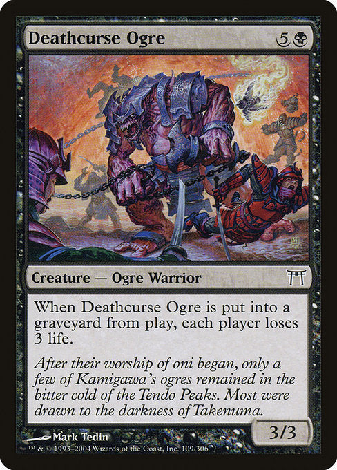 Deathcurse Ogre (109) [Champions of Kamigawa]