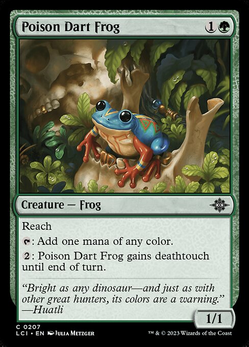Poison Dart Frog (207) [The Lost Caverns of Ixalan]