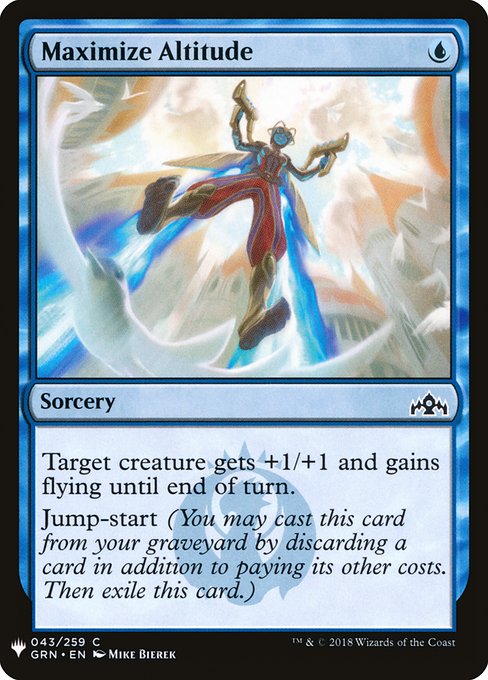 Maximize Altitude (GRN-43) [The List]