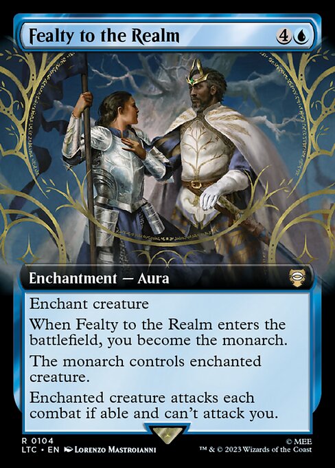 Fealty to the Realm (104) [Tales of Middle-earth Commander] [Extended Art]