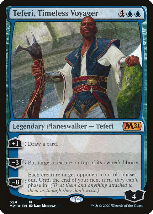 Teferi, Timeless Voyager (324) [Core Set 2021]