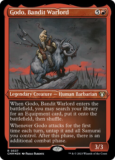 Godo, Bandit Warlord (537) [Commander Masters]