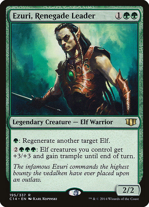 Ezuri, Renegade Leader (195) [Commander 2014]
