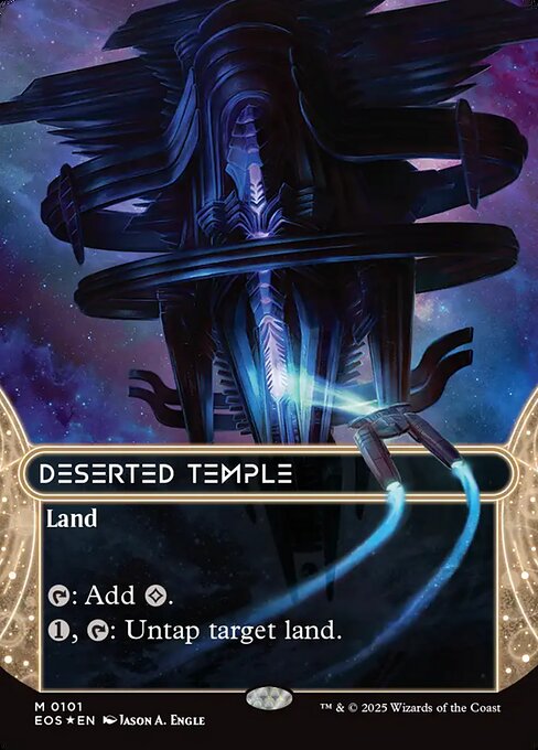 Deserted Temple (101) [Edge of Eternities: Stellar Sights]