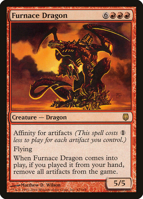 Furnace Dragon (62) [Darksteel]