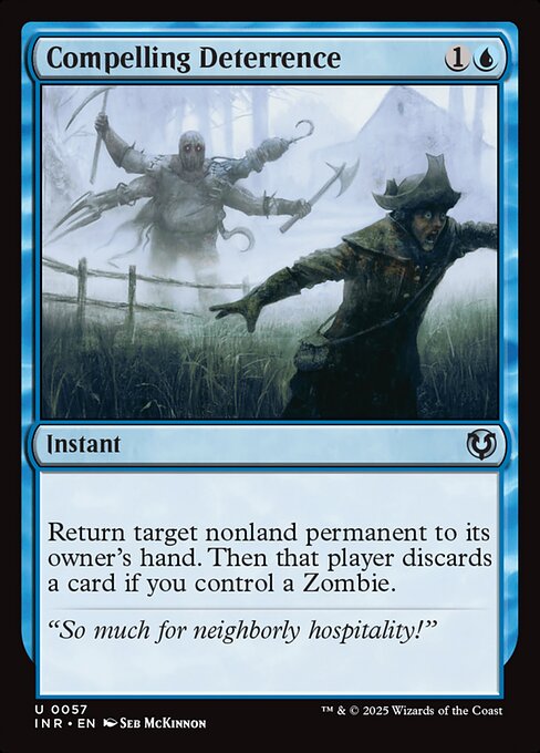 Compelling Deterrence (57) [Innistrad Remastered]