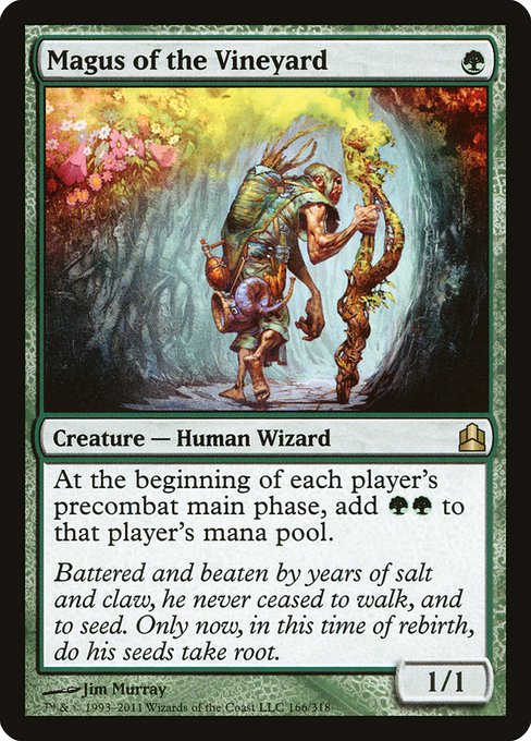 Magus of the Vineyard (166) [Commander 2011]