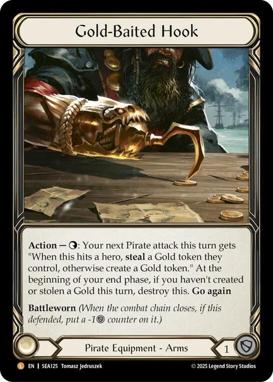 Gold-Baited Hook (SEA125) [High Seas]