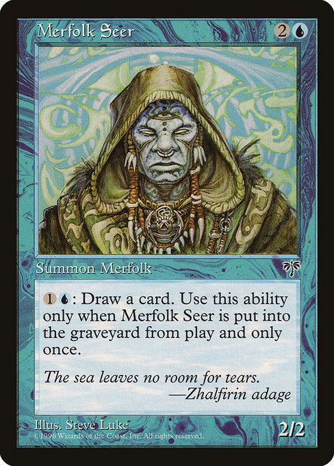 Merfolk Seer (76) [Mirage]