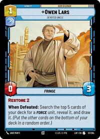 Owen Lars - Devoted Uncle (57/264) [Legends of the Force]