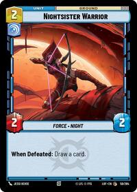 Nightsister Warrior (59/264) [Legends of the Force]