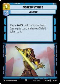 Soresu Stance (76/264) [Legends of the Force]