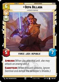 Depa Billaba - A Higher Purpose (199/264) [Legends of the Force]