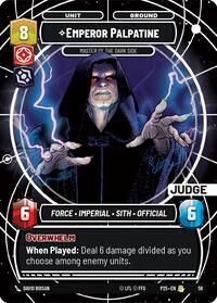 Emperor Palpatine - Master of the Dark Side (58) [Judge Promos]
