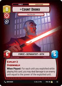 Count Dooku - Fallen Jedi (53) [Organized Play Promos]