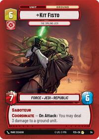 Kit Fisto - The Smiling Jedi (54) [Organized Play Promos]