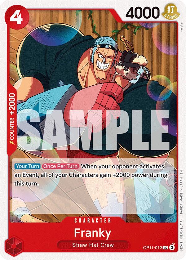 Franky (OP11-012) [A Fist of Divine Speed]