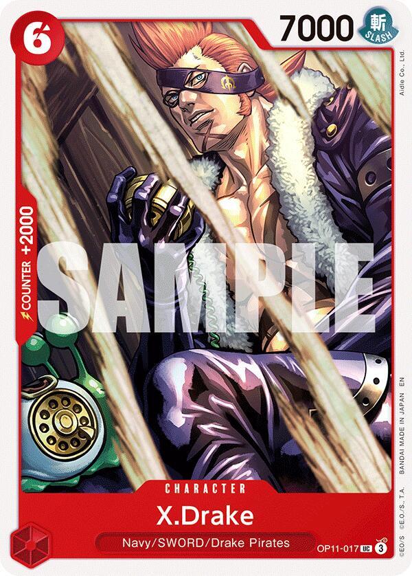 X.Drake (OP11-017) [A Fist of Divine Speed]