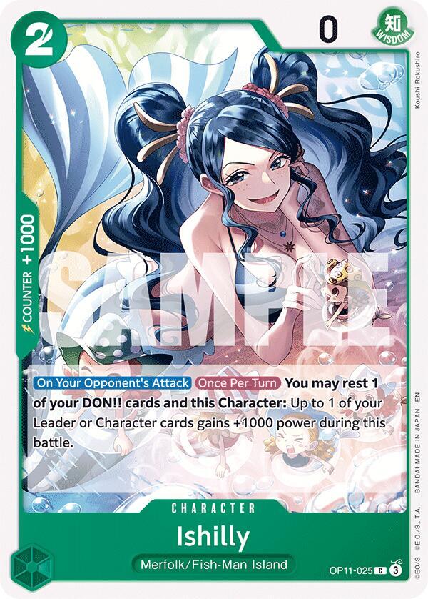 Ishilly (OP11-025) [A Fist of Divine Speed]