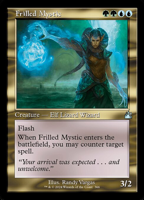 Frilled Mystic (366) [Ravnica Remastered]