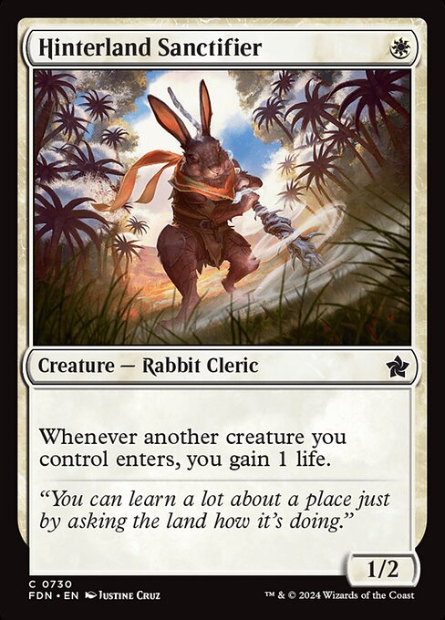 Hinterland Sanctifier (730) [Foundations]