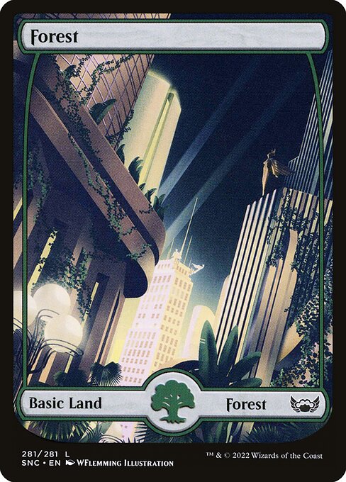 Forest (281) [Streets of New Capenna] [Full Art]