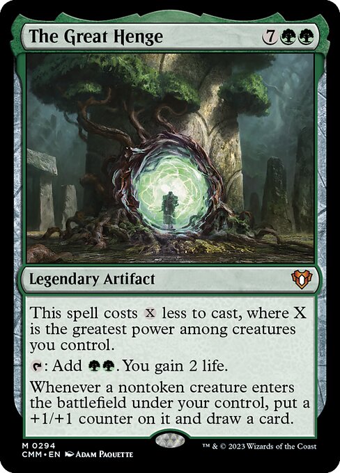 The Great Henge (294) [Commander Masters]