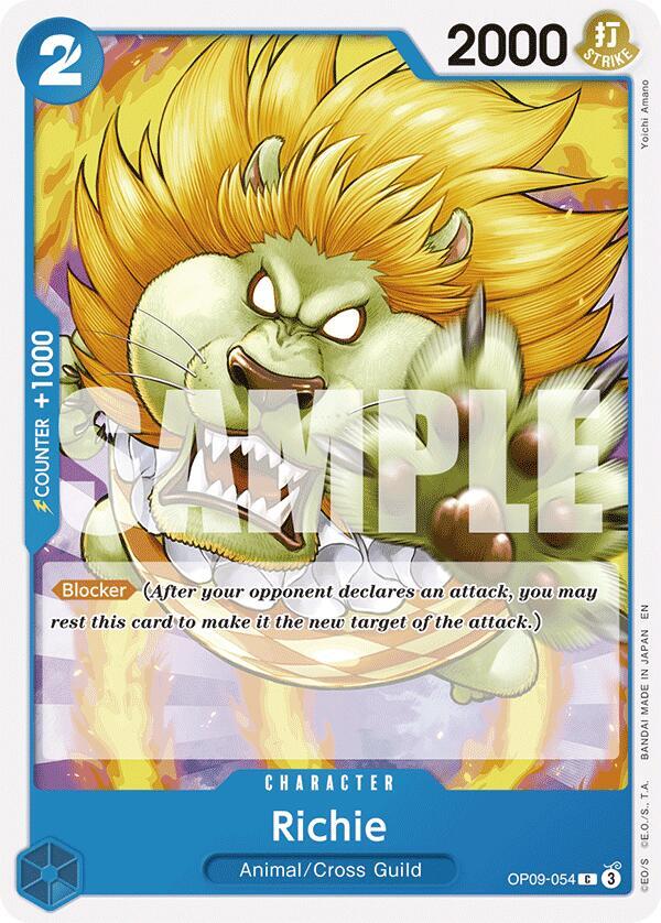 Richie (Reprint) (OP09-054) [Starter Deck 25: BLUE Buggy]