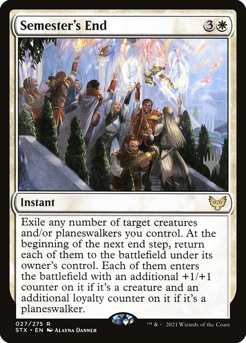 Semester's End (27p) [Strixhaven: School of Mages Promos]