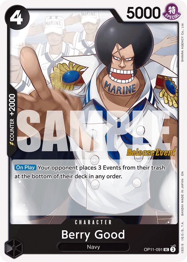 Berry Good (OP11-091) [A Fist of Divine Speed Release Event Cards]