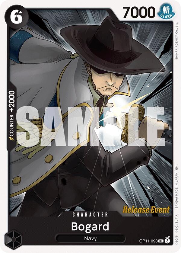 Bogard (OP11-093) [A Fist of Divine Speed Release Event Cards]