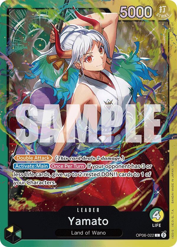 Yamato (OP06-022) [Starter Deck 28: GREEN/YELLOW Yamato]