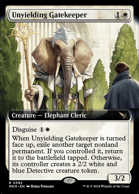 Unyielding Gatekeeper (392) [Murders at Karlov Manor] [Extended Art]
