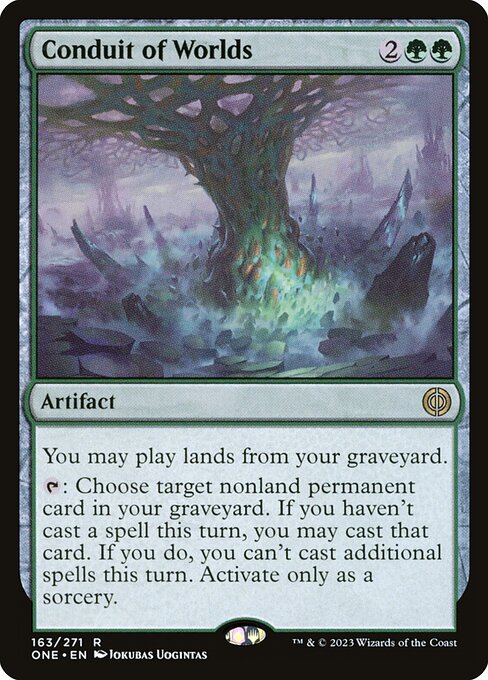 Conduit of Worlds (163) [Phyrexia: All Will Be One]