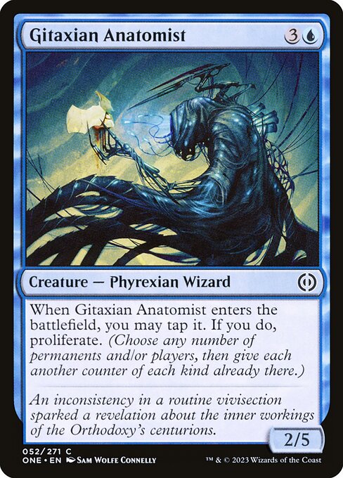 Gitaxian Anatomist (52) [Phyrexia: All Will Be One]