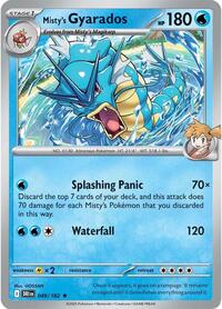 Misty's Gyarados - 049/182 (049/182) [Deck Exclusives]