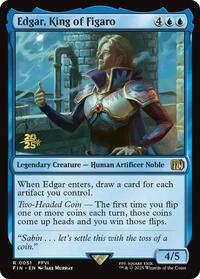 Edgar, King of Figaro (51) [Prerelease Cards]