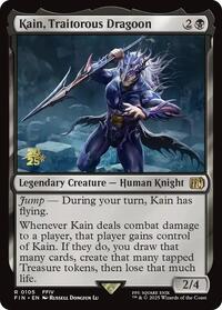 Kain, Traitorous Dragoon (105) [Prerelease Cards]