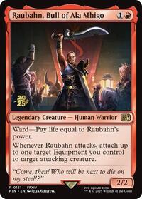Raubahn, Bull of Ala Mhigo (151) [Prerelease Cards]