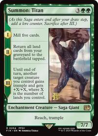 Summon: Titan (204) [Prerelease Cards]