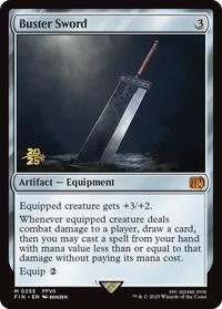 Buster Sword (255) [Prerelease Cards]