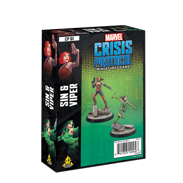 Marvel Crisis Protocol Sin and Viper image 0