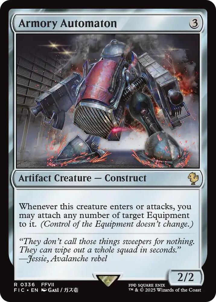 Armory Automaton (Surge Foil) (336) [Final Fantasy Commander]